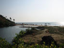 arambol beach from the jungle