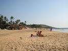 anjuna beach at the shore bar