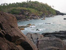 rocks at palolem point