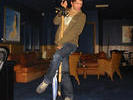 chris poledancing